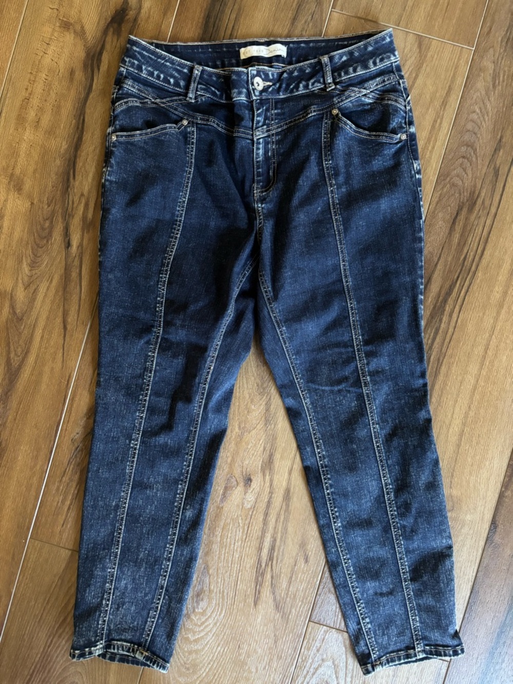 Cato Dark Blue Straight-Leg Jeans